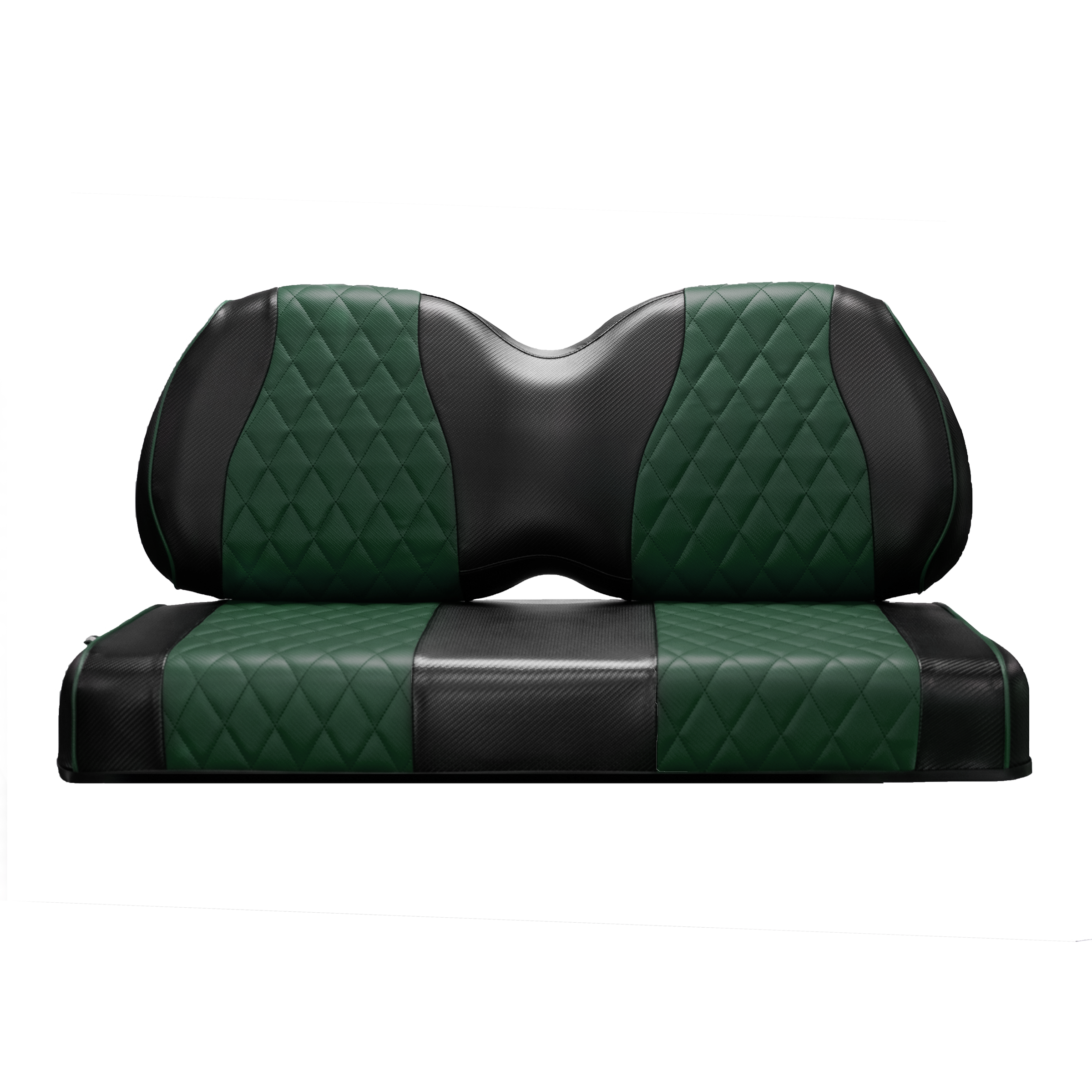 Blade Golf Cart Front Seat Covers for Club Car DS - Lime  Green/Charcoal/Black - Performance Plus Carts