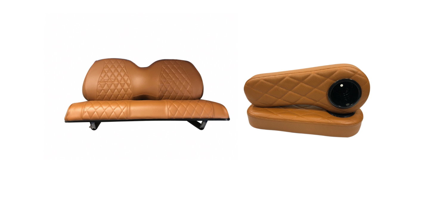 Precedent & Onward (Standard Seats Only) - EZON "No Staples Needed" A2Z Diamond Stitched Seat Cover / Arm Rest Combo