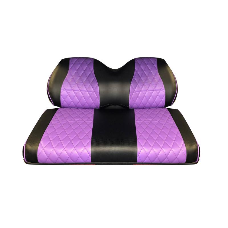 Purple Gel Extreme Seat Cushion With Washable Black Cover - 17.25 X 15.25 X  2 Inch - 4 State Trucks