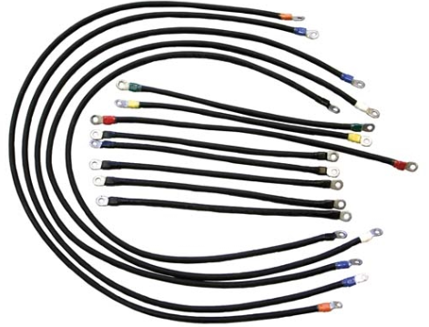 WELD CABLE SET 4 GA 600A CC 96-UP