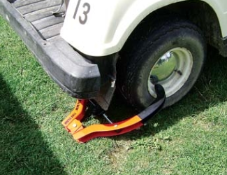 Universal Golf Cart CLUB Tire Claw Lock
