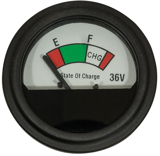 STATE OF CHARGE 36V ROUND