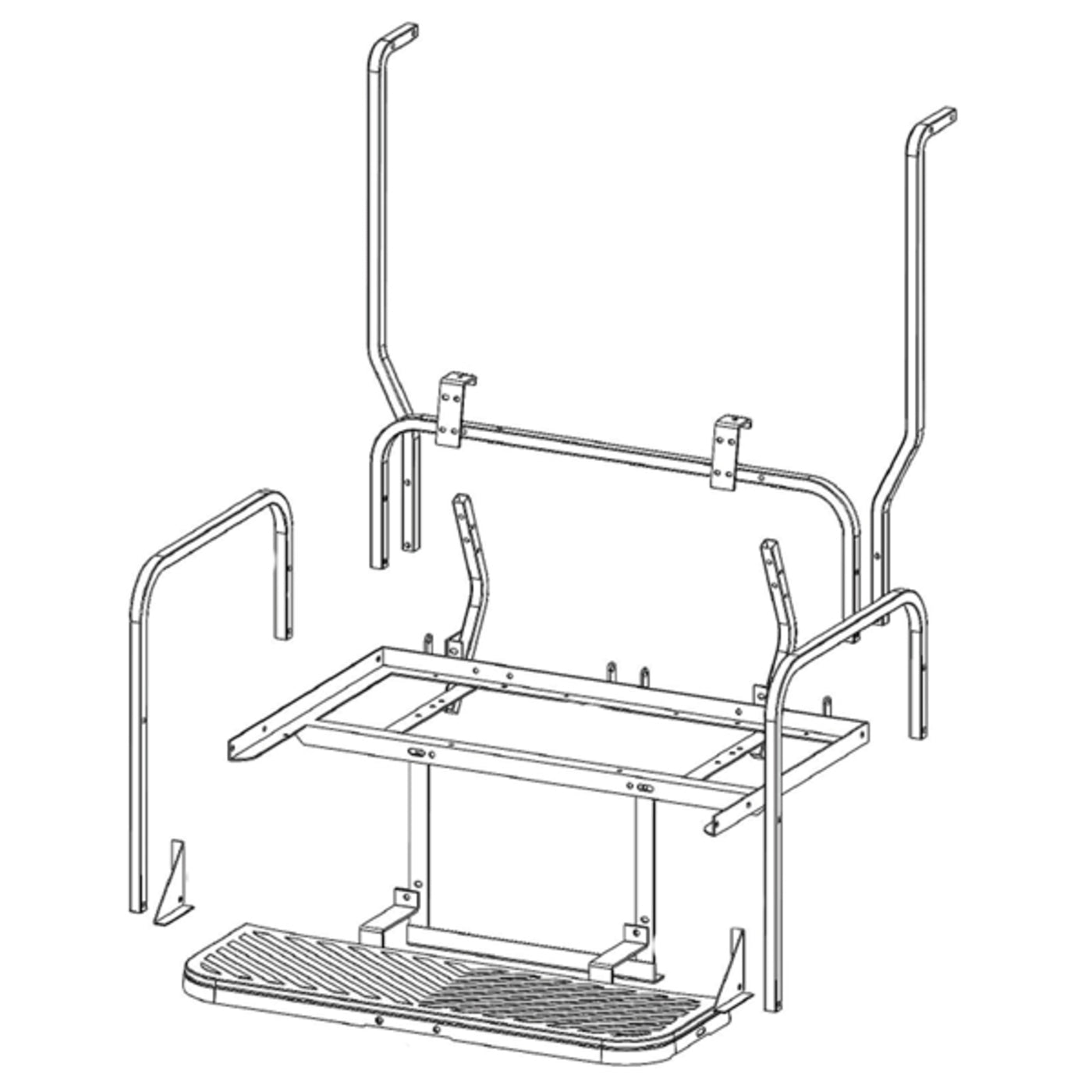 GTW Mach3 Rear Seat for all Club Car DS & Precedent