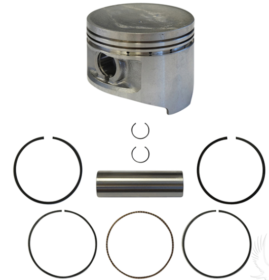 Club Car DS & Precedent FE290 Golf Cart Piston Assembly 0.50 mm