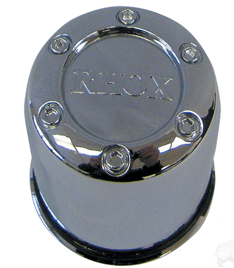 Center Cap, RHOX Chrome Plastic 2.65"