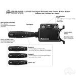 Build Your Own LED Light Bar Kit, E-Z-Go TXT 96-13 (Deluxe, Pedal Mount)