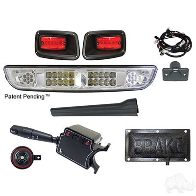 Build Your Own LED Light Bar Kit, E-Z-Go TXT 96-13 (Deluxe, Pedal Mount)