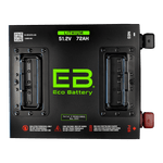 51V 72Ah Eco Battery Lithium Yamaha Drive 1 (2011 - 2016) Battery Bundle