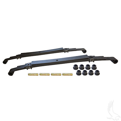 Leaf Spring Kit, Rear Heavy Duty, Club Car Tempo without Factory Lift, Precedent