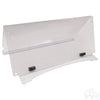 Windshield, 1/4" Impact Modified Clear 2 Piece, Yamaha Drive