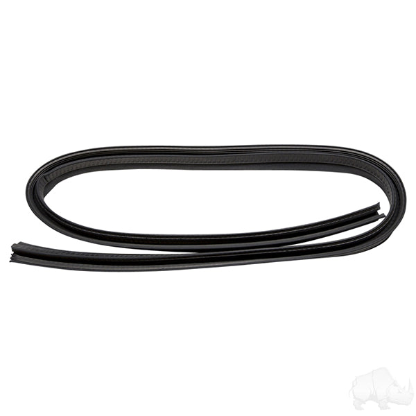 Windshield, 1/4" Impact Modified Clear 2 Piece, E-Z-Go Express Cowl w/ Standard Top & 3/4" Strut