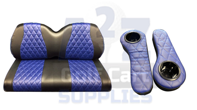 Diamond Seat Cover/ Arm Rest Combo Club Car (staples required) Precedent
